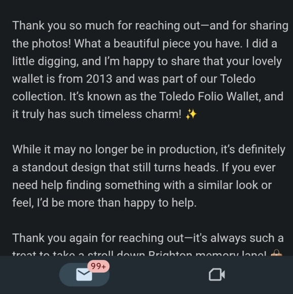 SOLD Brighton Toledo Folio Wallet - Picture 10 of 10